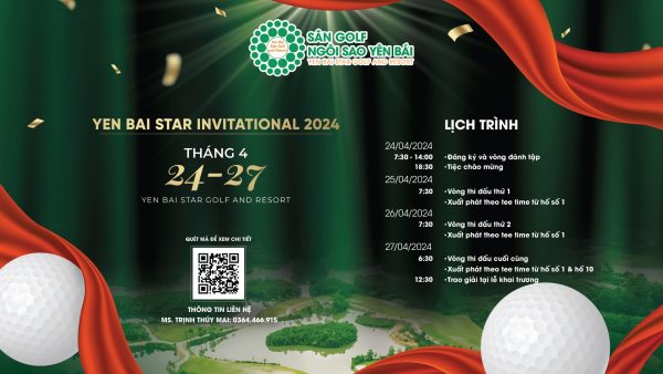 Giá trị tiền thưởng cao, thư mời được gửi đích danh và người tham dự sẽ được tài trợ toàn bộ chi phí Yen Bai Star Invitational 2024